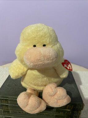 Ty pluffies 2002 puddles the yellow duck